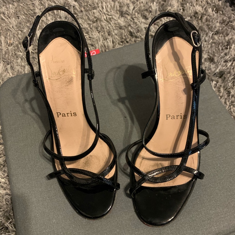 Christian Louboutin Strappy Heeled Sandals